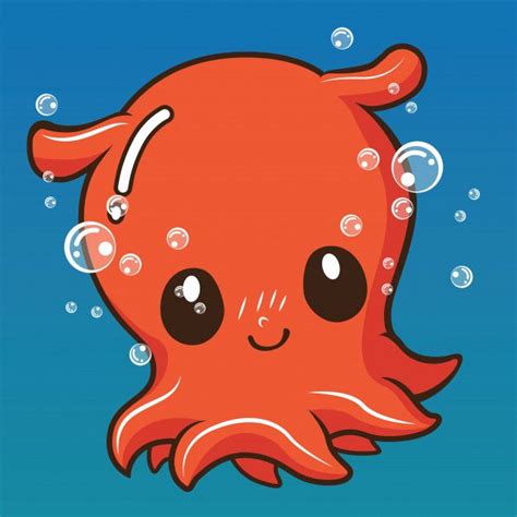 cartoon squid pictures|cute squid drawing.